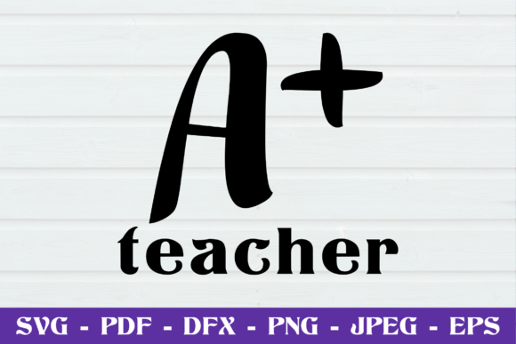 A Teacher SVG Cut File: A Versatile Graphic Design Asset for Crafts and Marketing