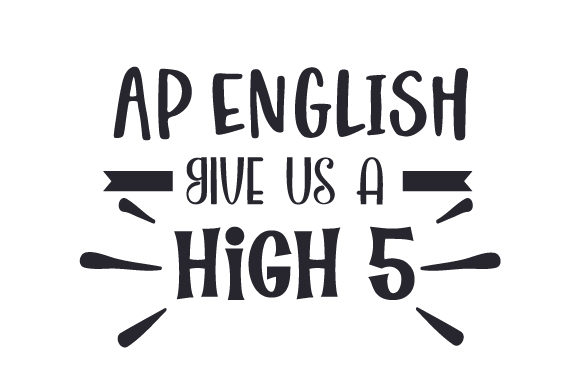 AP English-Give Us a High 5 Crafts: A Bold Design Asset for School Amp Projects