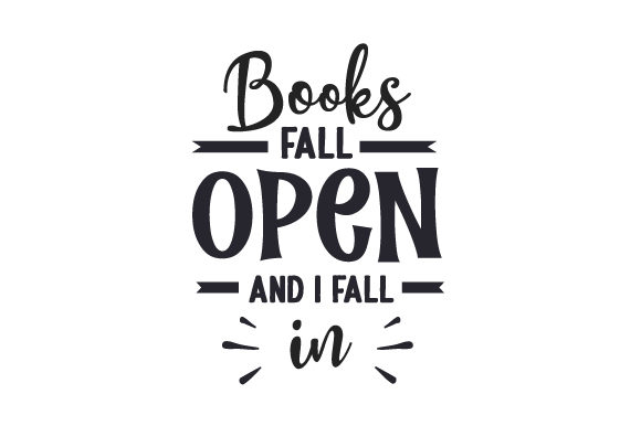 Books Fall Open and I Fall In: A Crafts-Friendly Graphic for School Amp Branding