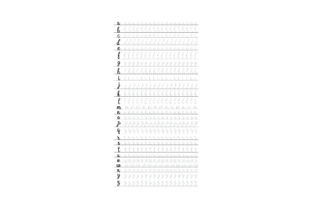 Handwriting Practice Sheet - Lowercase for School Amp Crafts