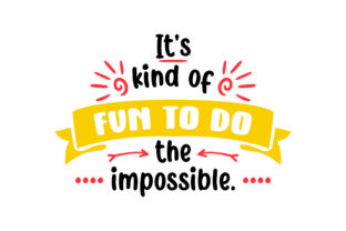 It’s Kind of Fun to Do the Impossible: A Crafts-Friendly Graphic Design Asset for School Amp Projects
