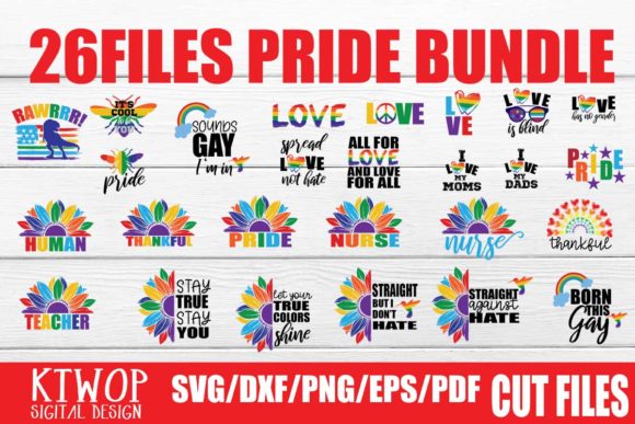 Pride LGBTQ Bundle: A Versatile Design Asset for Modern Content Creators