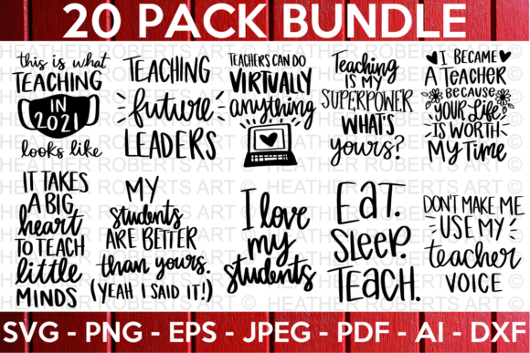Teacher SVG Bundle 1: A Designer’s Real-World Review