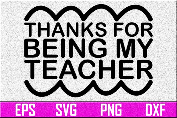 Teacher SVG Design: A Versatile Graphic for Crafts and Commercial Projects