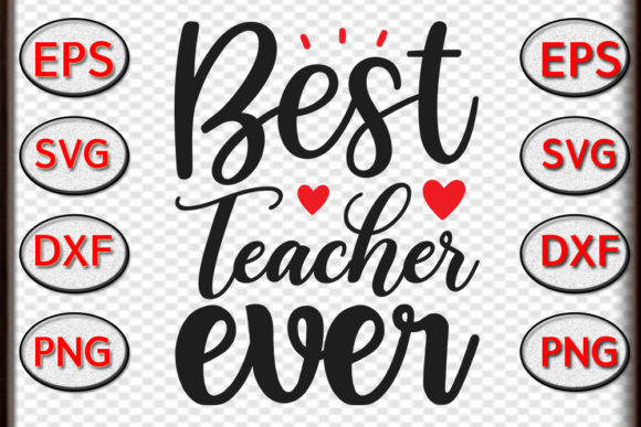 Teacher SVG Design for Crafts and Graphics: A Versatile Graphic Asset